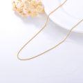 wholesale 18K Gold Women s Necklace 0 7 2 8mm Snake Herringbone Chain 14 30 -0-2