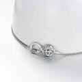 wholesale 925 Sterling Silver Infinity Heart Bracelet - Gift for Best Sisters Christmas Mother's Day Birthday Jewelry-0-2