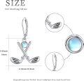 wholesale 925 Sterling Silver Crossed Golf Clubs with Blue Stone Drop Earrings for Women's  Ideas-0-5