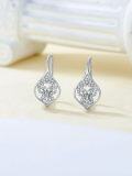 wholesale 925 Sterling Silver Butterfly Flower Teardrop Dangle Drop Earrings for Women Girls  Ideas-0-2