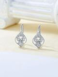 wholesale 925 Sterling Silver Butterfly Flower Teardrop Dangle Drop Earrings for Women Girls  Ideas-0-2