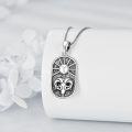 wholesale 925 Sterling Silver Aries Zodiac Pendant Necklace for Women-0-2