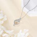 wholesale 925 Sterling Silver Music Note Pendant With Heart And Number 60 Charm-0-2