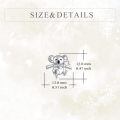 wholesale 925 Sterling Silver Koala Bear Stud Earrings for Women and Girls - Cute Animal  Set-0-4
