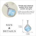 wholesale 925 Sterling Silver Moonstone Lapis Larimar Moss Agate Teardrop Filigree Pendant-0-13