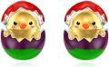 wholesale 925 Sterling Silver Easter Chick Egg Stud Earrings - Holiday  for Her-0-0