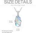 wholesale Sterling Silver Gemstone Dainty Pendant Necklace for Women Mom Gift-0-17
