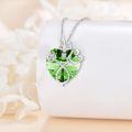 wholesale 925 Sterling Silver Crystal Butterfly Heart Stethoscope Pendant Necklace for Nurses and Doctors Gifts-0-21