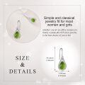 wholesale 925 Sterling Silver Teardrop Earrings Wholesale With Black Stones-0-4