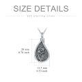 wholesale 925 Sterling Silver Lapis Lazuli Heart Necklace Wholesale With Diamonds And Funnel-0-2