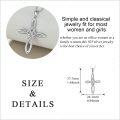 wholesale 925 Sterling Silver Celtic Knot Cross Pendant  - Irish Religious Infinite Love Jewelry for Women Girls Gift Boxed 48 Chain Included-0-4