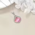 wholesale 925 Sterling Silver Moonstone Lapis Larimar Moss Agate Teardrop Filigree Pendant-0-48