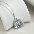wholesale 925 Sterling Silver Viking Vegvisir Shield Necklace Pendant-0-3