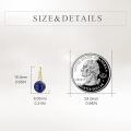 wholesale 14k Gold Black Pearl Drop Earrings With Cubic Zirconia Hook For Women-0-9