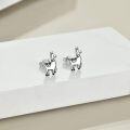 wholesale 925 Sterling Silver Llama Stud Earrings - Adorable Animal Gifts for Women & Girls-0-2