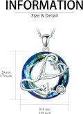 wholesale TOUPOP Nurse Gifts For Women Crystal Stethoscope Necklace Sterling Silver Graduation Gifts For Nurses Female Doctor Midwife Nicu Nurse White Coat Ceremony -0-1