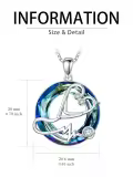 TOUPOP Sterling Silver Crystal Stethoscope Necklace for Nurse-0-1