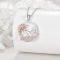 wholesale 925 Sterling Silver Tree of Life Mountain Pendant Necklaces - Nature Inspired  for Women-0-2