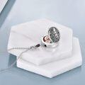 wholesale 925 Sterling Silver Tree of Life Cremation Urn Pendant Necklace with Ash Holder and Lockets for Men & Women-0-2