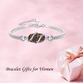 wholesale Sterling Silver Gemstone Bracelet for Women Fine Jewelry Gift-0-40