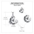 wholesale 925 Sterling Silver Celtic Triquetra Knot Pendant Necklaces for Women and Men-0-4