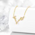 wholesale 14K Gold Star Constellation Necklace - Zodiac Jewelry for Women-0-1