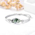 wholesale Sterling Silver Gemstone Bracelet for Women Fine Jewelry Gift-0-35