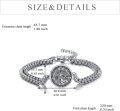 wholesale Sterling Silver St. Michael Protection Bracelet – Spiritual Gift for Men & Women-0-3