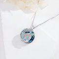 wholesale 925 Sterling Silver Nana Necklace with Crystal/Opal Pendant Grandma Gifts for Women-0-2