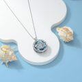 wholesale TOUPOP 2025 Graduation Gifts Compass Necklace For Women Sterling Silver Crystal High School College Graduation Necklace Anniversary Birthday Mothers Day Gifts For Mom Wife Sister Daughter -0-4