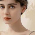 wholesale 925 Sterling Silver Plated Gold Threader Earrings for Women - Long Chain Hypoallergenic Tassel Earrings Fashion Jewelry-0-1