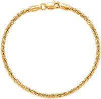 wholesale 925 Sterling Silver Snake Chain Bracelet with Lobster Claw Closure - Italian Made (Length: 7)-2MM-18K Gold Plated 6.5inch