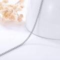 wholesale 925 Sterling Silver Round Chain Necklace for Men Women 1.0mm-3.0mm 16-36 inch (with gift)-0-3