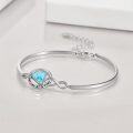 wholesale Sterling Silver Crystal AA Recovery Bracelet Sobriety Jewelry Gifts-0-1