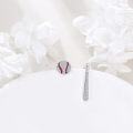 wholesale 925 Sterling Silver Baseball & Bat Design Cubic Zirconia Stud Earrings for Women-0-1