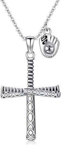 wholesale 925 Sterling Silver Baseball Glove & Ball Pendant Necklaces Gifts for Men/Women-Baseball-Celtic