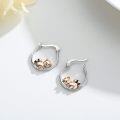 wholesale 925 Sterling Silver Bear Shape Studs for Sensitive Ears-0-2