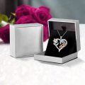 TOUPOP Sterling Silver Mom Birthflower Necklace For Women-0-5
