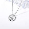 wholesale 925 Sterling Silver Basketball Sport Pendant Necklace  Gift for Women Men-0-2
