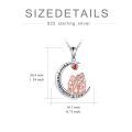 TOUPOP Sterling Silver Crystal Sisters Necklace Gift For Women Friendship-0-5