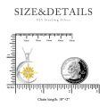 wholesale 925 Sterling Silver Moon And Star Pendant Necklace-0-2