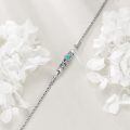 wholesale 925 Sterling Silver Bracelet Wholesale With Turquoise Charm-0-2