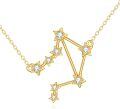 wholesale 14K Gold Star Constellation Pendant Necklace for Women-0-0