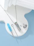 wholesale 925 Sterling Silver Tree Pendant Necklace With Essential Oil Diffuser Kit-0-3