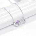 wholesale  Sterling Silver Best Friend Mother Couple Necklace for Women Sisters Mom Lovers Gift -0-1