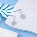 wholesale 925 Sterling Silver Heart-Shaped Tree of Life Dangle Earrings for Women-0-2
