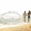 wholesale 925 Sterling Silver 10mm Freshwater Pearl Adjustable Bracelet Gift for Women-0-1