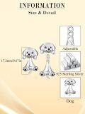 wholesale 925 Sterling Silver Dog Shaped Stud Earrings for Women - Hypoallergenic s-0-5