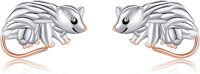 wholesale 925 Sterling Silver Possum Stud Earrings for Women - Cute Animal  Idea-Possum