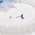 wholesale 925 Sterling Silver Mermaid Tail Navel Barbell Body Jewelry for Women-0-4